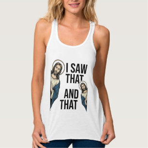 Regata Eu Vi Aquele Jesus Engraçado Espiando Design de Ca