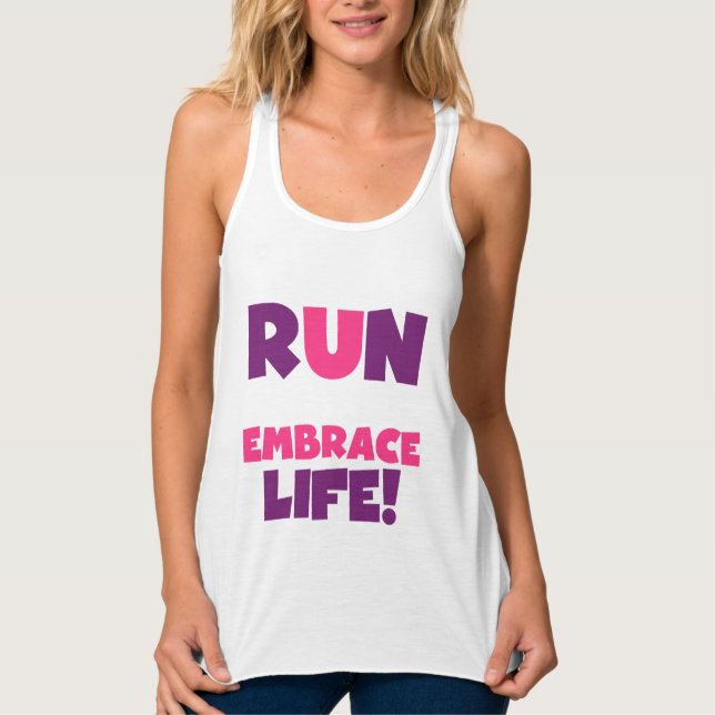 Regata Executar Embrace Life Pink (Frente)