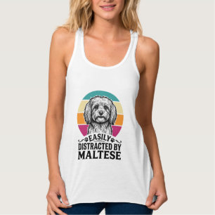 Regata Facilmente Distraído Pelo Design de Cachorro Vinta