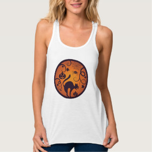 Regata Feliz lanterna do Halloween aranhas e morcegos neg