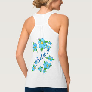 Regata Floral de Verão Fluido para Senhoras