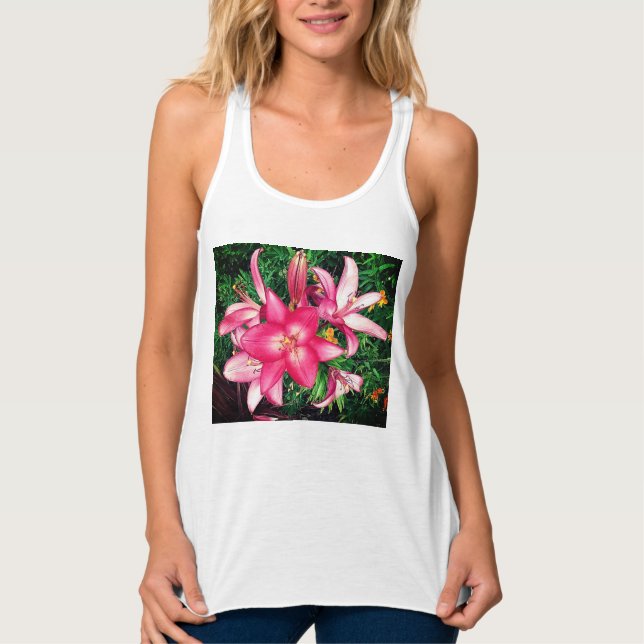 Regata Flores rosa (Frente)