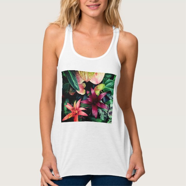 Regata Flores tropicais (Frente)