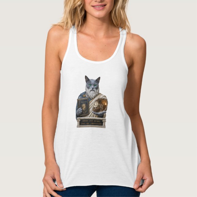 Regata Gato Azul Russo Plato (Frente)