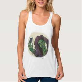 Regata Goblin Girl Cell Phone Selfie Fantasy Art Shirt