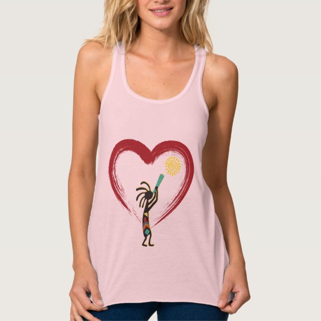 Regata I Heart Kokopelli T-Shirt (Frente)