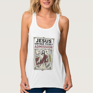 Regata Ingresso Jesus Vintage Admissão Jesus Vintage Tick