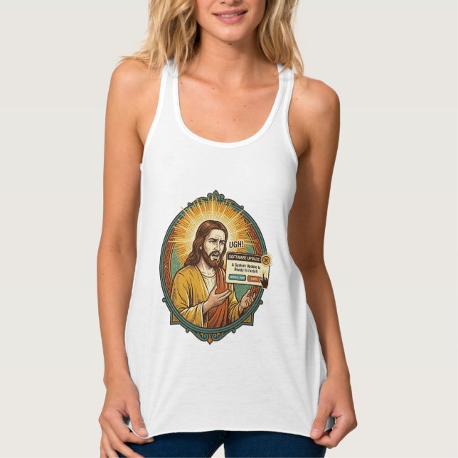 Regata Jesus Atualização de Software Irritante Pop Up Hum (Frente)
