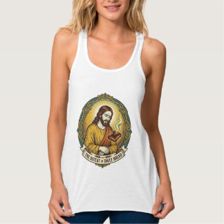 Regata Jesus Derrotado Fumando Torradas Queimadas Cozinha