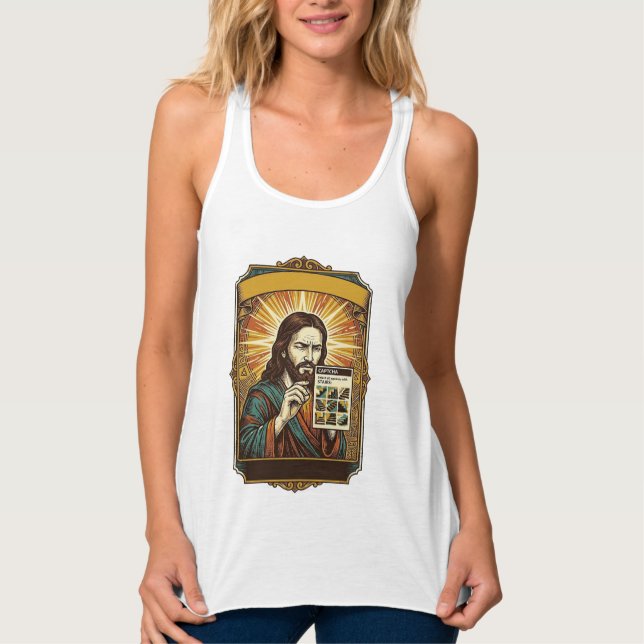 Regata Jesus Escadas Embaçadas Teste Captcha Segurança Te (Frente)