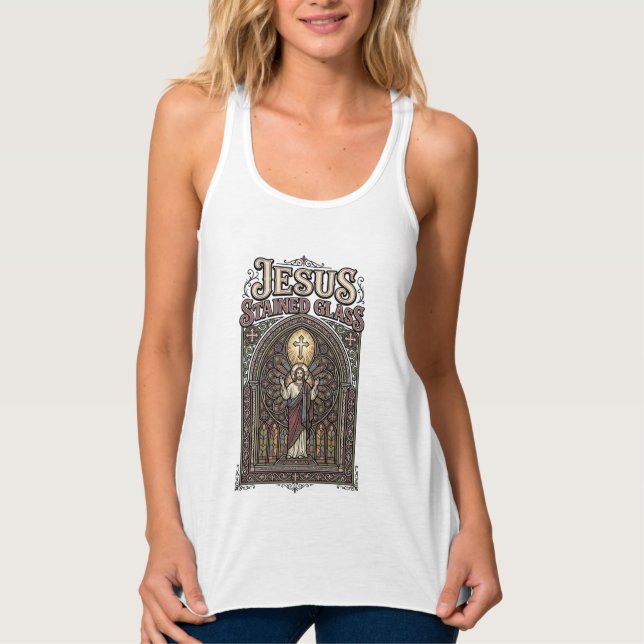 Regata Jesus Vitral Jesus Vitral Catedral  (Frente)