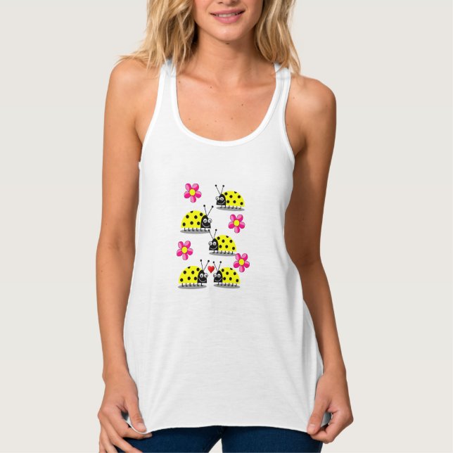 Regata Ladybug Tank Topo (Frente)