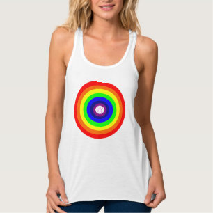 Regata Lésbicas ao redor do Rainbow T Shirt