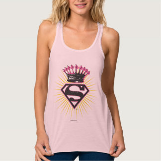 Regata Logotipo da Supergirl com Coroa