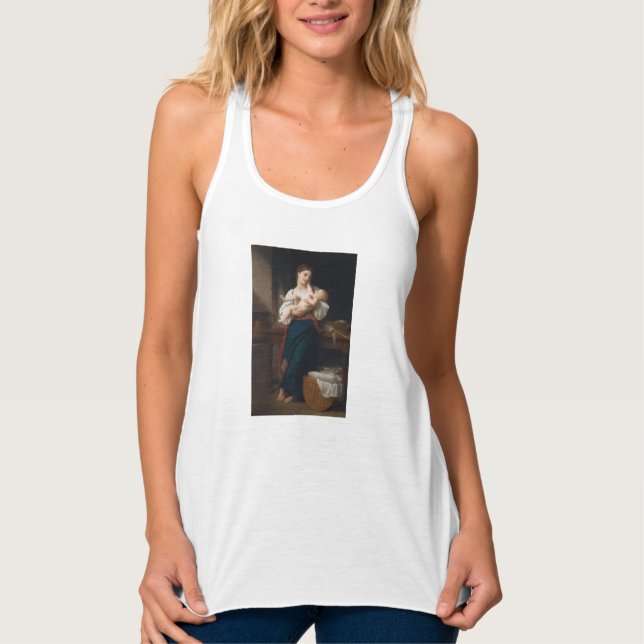 Regata Mãe e Filho (por Bouguereau) (Frente)