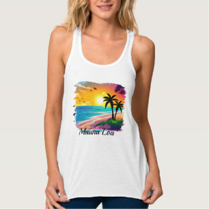 Regata Mauna Loa T-Shirt, Férias de Praia do Havaí
