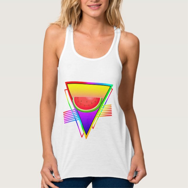 Regata Melancia Neon Retro (Frente)
