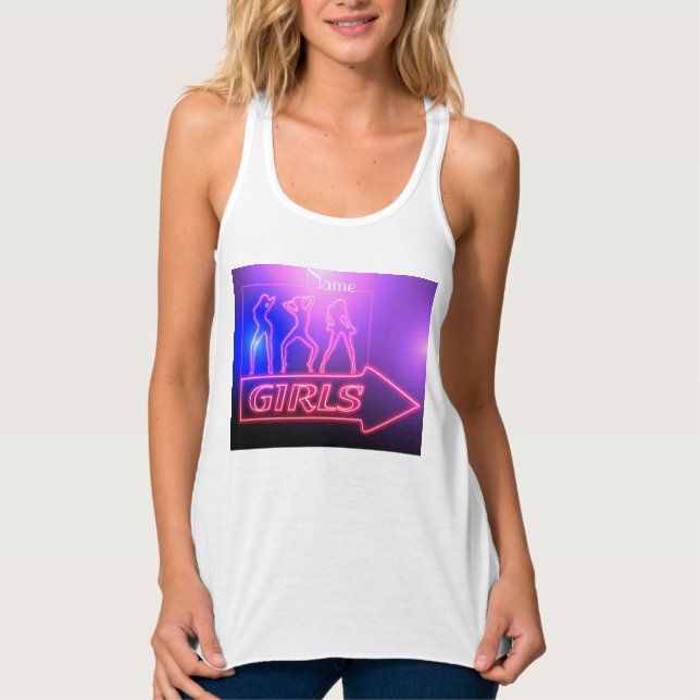 Regata Meninas Neon Rosa Assinam Thunder_Cove (Frente)