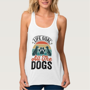 Regata Meta da Vida Todos os Cães Design de Amante de Cãe