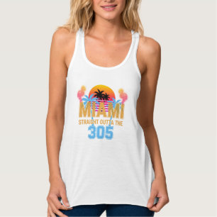 Regata Miami Straight Outta The 305 Vintage Pôr-do-Sol Ne