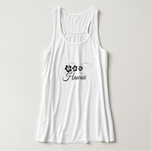 Regata Mulheres - Tanque Fluido - Flores Tropicais do Alt