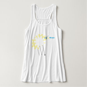 Regata Murugi Wear Wildflower Feminino Bella+Canvas Flowy
