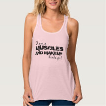 Musculatura e Tanque de Maquiagem