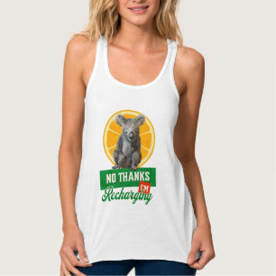 Regata Não, Obrigado, Estou Recarregando Urso Koala Laran