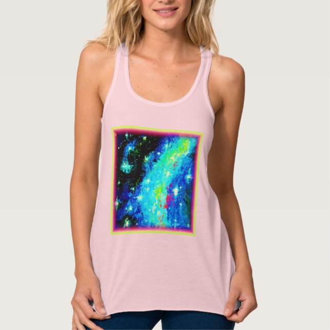 Regata Nebulosa e Designs Cosmicos Espaciais. Comprar Ago (Frente)