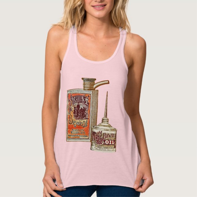 Regata Óleo De Sperma De Bicicleta Engraçado (Frente)