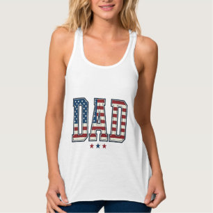 Regata Pai Patriota Bandeira Americana Design Vetorial Vi