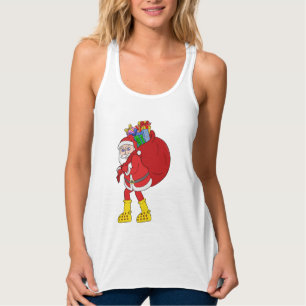 Regata Papai Noel Vestindo Big Yellow Boots