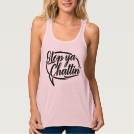 Regata Pare Ya Chattin' Manchester Slang Tank
