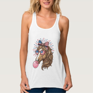Regata Patriotic Horse Bubble Gum Vintage Vector Shirt De