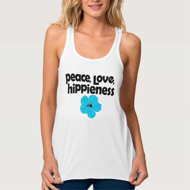 Regata Peace Love HiPrity Blue Hibiscus (Frente)