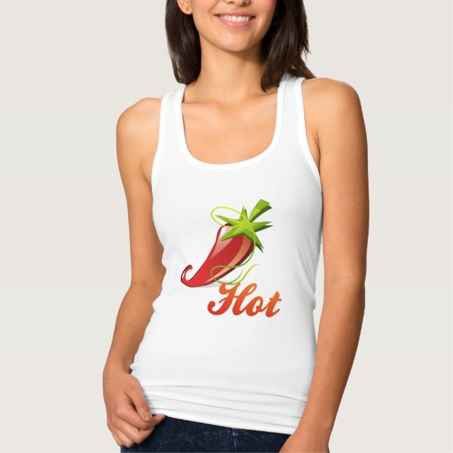 Regata Pimenta vermelha "quente" (Frente)
