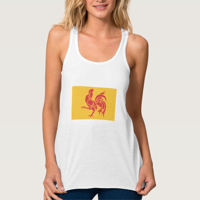 Regata Red Rooster (Bandeira da Valônia) (Frente)