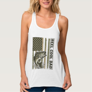 Regata Reel Cool Dad Bass Fishing Flag Vector Design_1