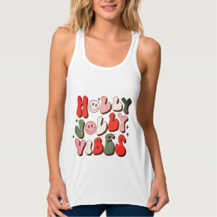 Regata Retro Natal Holly Jolly Vibes Feriados de Trendy