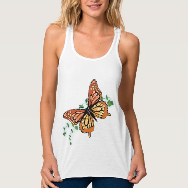 Regata Rhinestone Monaryfly Tank Topo (Frente)