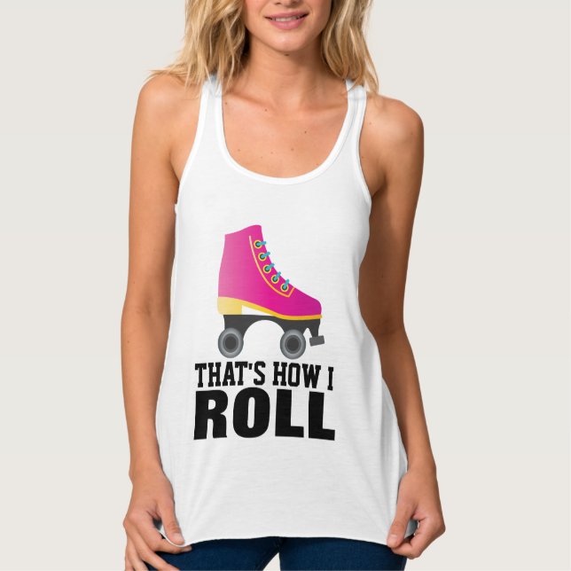 REGATA ROLLERSKATING, É ASSIM QUE ROLO T-SHIRTS (Frente)