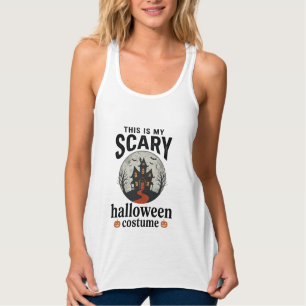 Regata Roupa Assustadora de Halloween Casa Assombrada Vet