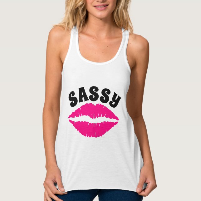 Regata SASSY SENHORAS T-Shirts e Tanques (Frente)