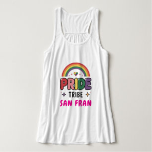 Regata SEU Orgulho PERSONALIZADO TRIBE LGBTQ+ Arco-Íris C