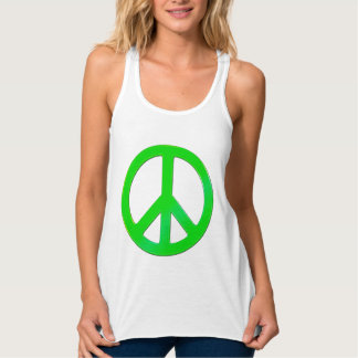 Regata Símbolo de Paz Verde Fluoro para a Paz Mundial