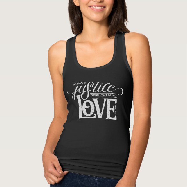 Regata Sinos sem Justiça Fingidos Purple Tank (Frente)