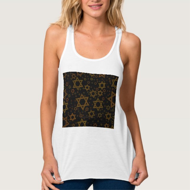 Regata SlipperyJoe's Hanukkah-themed Star David artistic  (Frente)