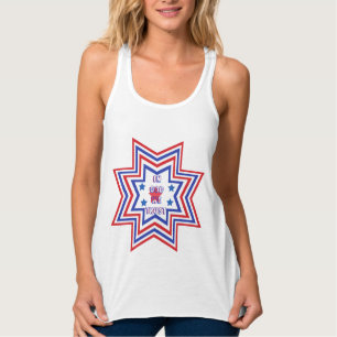 Regata Slogan Vermelho, Azul, White Star American