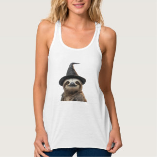 Regata Sloth Wearing Halloween Witch Hat Classic T-Shirt