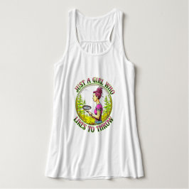 Regata Só uma garota que gosta de jogar | Golfe de Disco